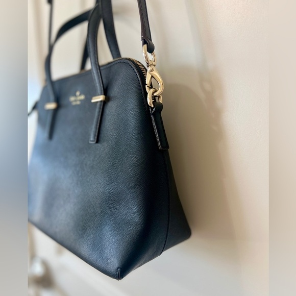 Kate Spade Black Satchel with Structured Design - Picture 6 of 15